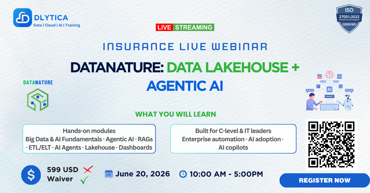 DataNature: Data Lakehouse + Agentic AI Fundamentals (Insurance)